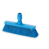 IGEAX SHORT BROOM, BLUE, MEDIUM BRISTLE - Mabrook Hotel Supplies